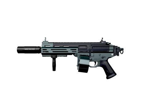 SP SABER SMG Low-poly Model 3D