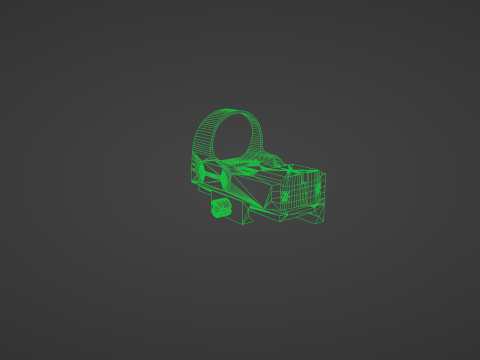 SP SABER SMG Low-poly Model 3D