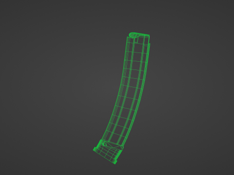 SP SABER SMG Low-poly Model 3D