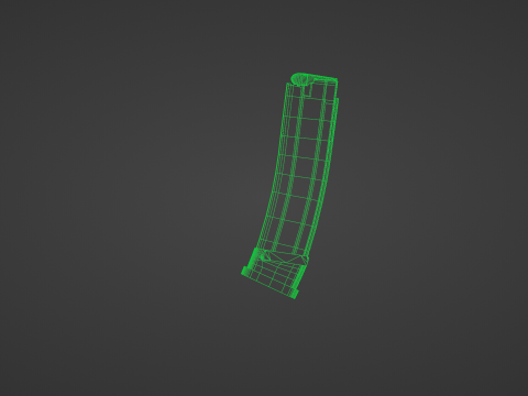 SP SABER SMG Low-poly Model 3D