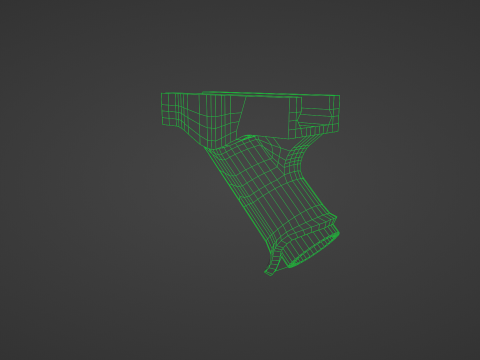SP SABER SMG Low-poly Model 3D