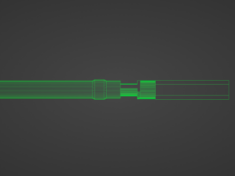 SP SABER SMG Low-poly Model 3D