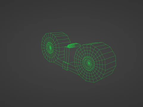 SP SABRE SMG Low-poly Model 3D