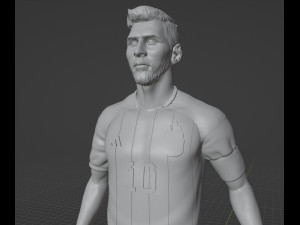 MESSI world champion edition 3D Print Model