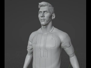 메시 세계 챔피언 에디션 3D 프린트 모델