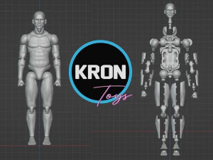 KRON MAN 3D Print Model