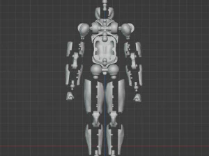 KRON MAN 3D Print Model