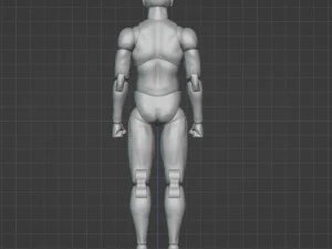 KRON MAN 3D Print Model
