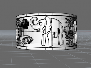 Lucky Ring 3D Baskı Modeli
