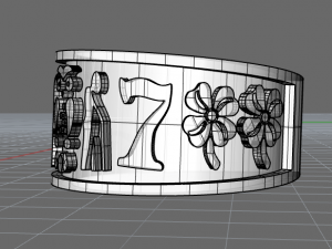 Lucky Ring 3D Baskı Modeli