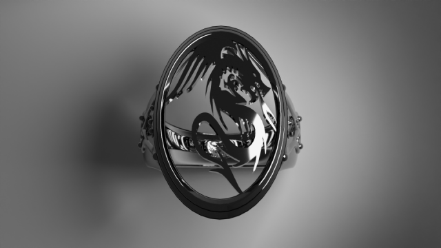 Dragon Ring Modelo 3D .c4d .max .obj .3ds .fbx .stl .blend 