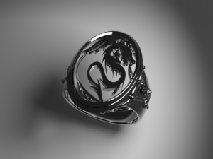 Dragon Ring Modelo 3D