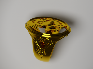 Dragon Ring Modelo 3D