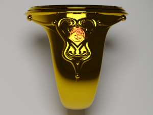 Dragon Ring Modelo 3D