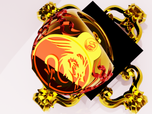 Dragon Ring 23 - 01 - 2023 3D Принт Модель