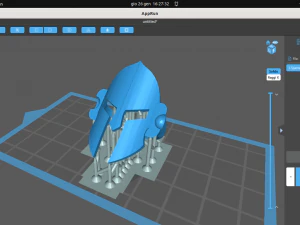 Spartalı Y&uuml;z&uuml;k 3D Baskı Modeli