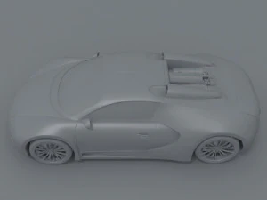Bugatti Veyron 3D Modell