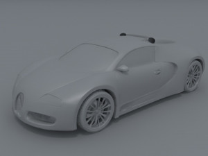Bugatti Veyron 3D Model