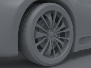 Bugatti Veyron 3D Model
