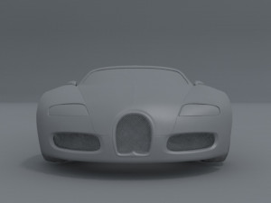 Bugatti Veyron 3D Model