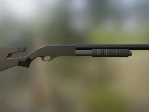 Nowoczesne Remingtona Model 3D