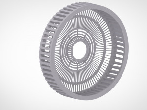 Wireless Fan 3D Model