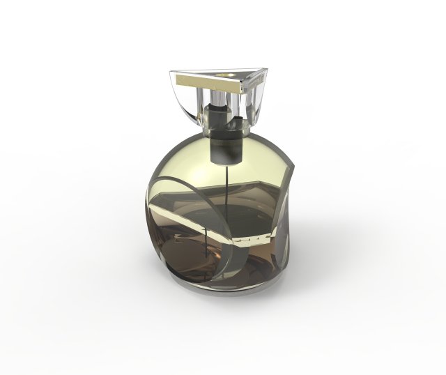 Perfume Bottle Model 3D .c4d .max .obj .3ds .fbx .stl .blend 