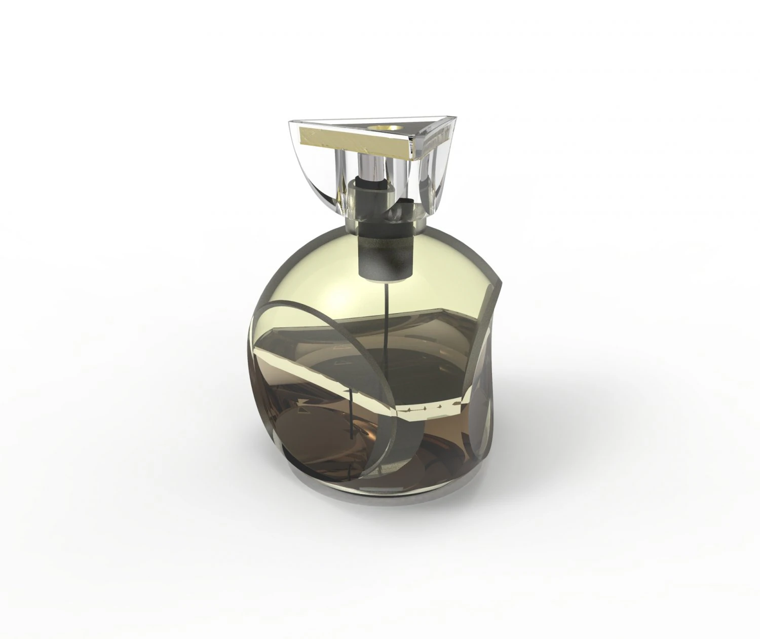Perfume Bottle 3D Model .c4d .max .obj .3ds .fbx .stl .blend 