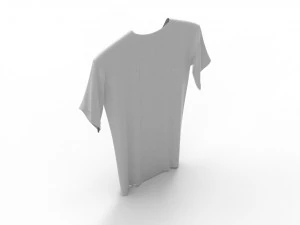 Basic T-shirt 3D Model