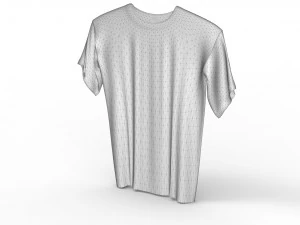 Basic T-shirt 3D Model