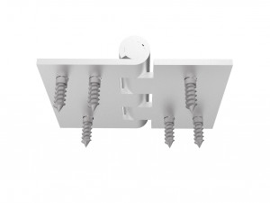 Hinge with Screws 3D Модель