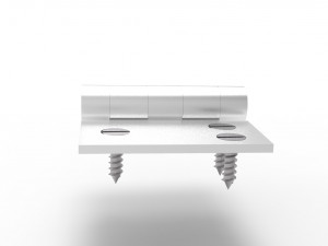Hinge with Screws 3D Модель