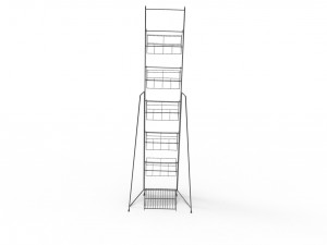 Brochure Display Stand 3D Model