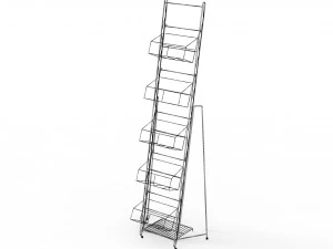 Brochure Display Stand 3D Model
