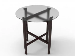 Round Table 3D Model
