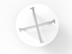Round Table Modello 3D