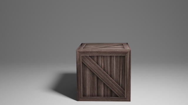 WoodBox 3D 模型 .c4d .max .obj .3ds .fbx .stl .blend