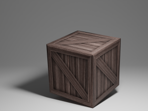 WoodBox 3D 模型