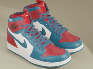Air Jordan 1 Spider-Man 3D Model