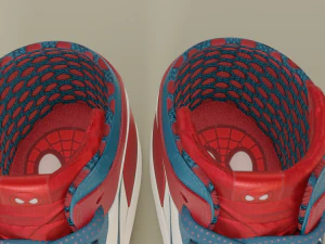 Air Jordan 1 Spider-Man 3D Model