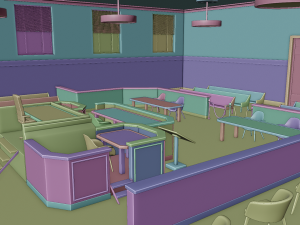 Court Room 3D Model