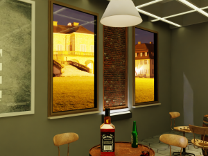 Pub-Bar Interior Model 3D