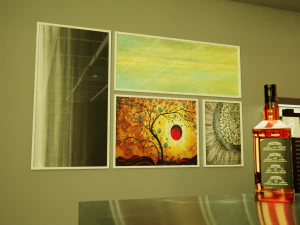 Паб-Бар Интерьер 3D Модель