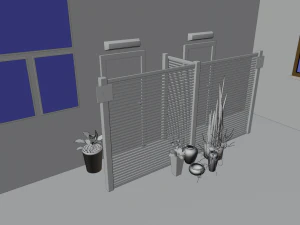 Паб-Бар Интерьер 3D Модель