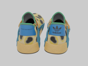 Adidas HU Animal Print Modello 3D