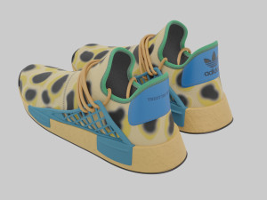 Adidas HU Animal Print Modello 3D