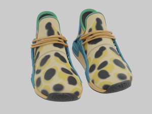 Adidas HU Animal Print Modello 3D