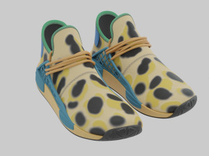 Adidas HU Animal Print Modello 3D