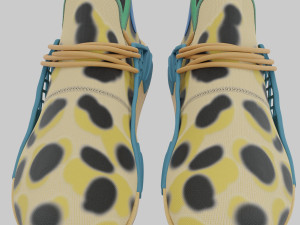 Adidas HU Animal Print Modello 3D