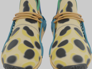 Adidas HU Animal Print Modello 3D